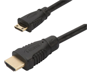 Digitus HDMI Type A (M) to mini HDMI Type C (M) Monitor Cable 2.0m