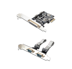 Digitus PCIe Interface Card, 2xSerial, 1xParallel